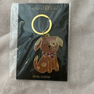 Natural Life Keychain Dog